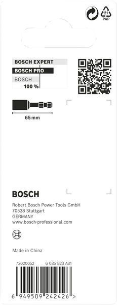 BOSCH &quot;PRO Nutsetter Impact, 7/16&quot;&quot; x 65 mm&quot;