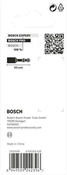 BOSCH &quot;PRO Nutsetter Impact, 1/4&quot;&quot; x 65 mm, 2 9/16&quot;&quot; x 65 mm&quot;