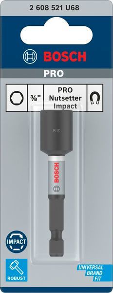 BOSCH &quot;PRO Nutsetter Impact, 3/8&quot;&quot; x 65 mm&quot;