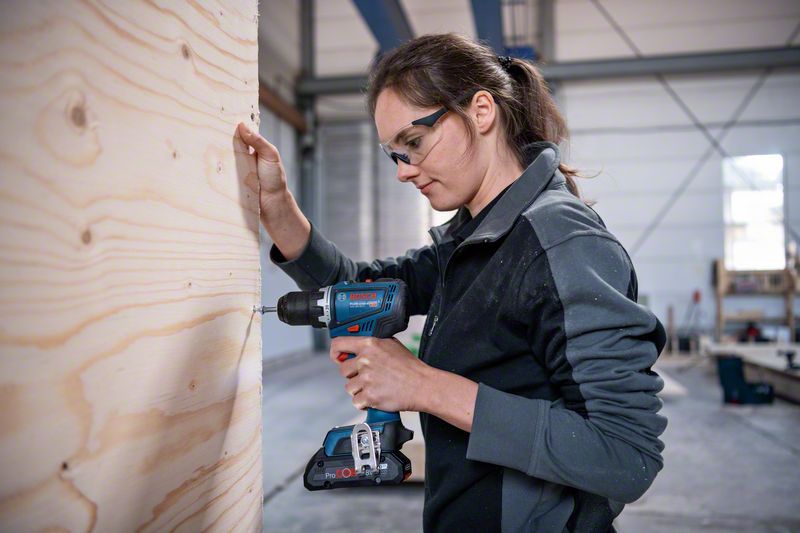 BOSCH 18V Akku Bohrschrauber GSR 18V-90 C mit 2x 5,0Ah Akkus