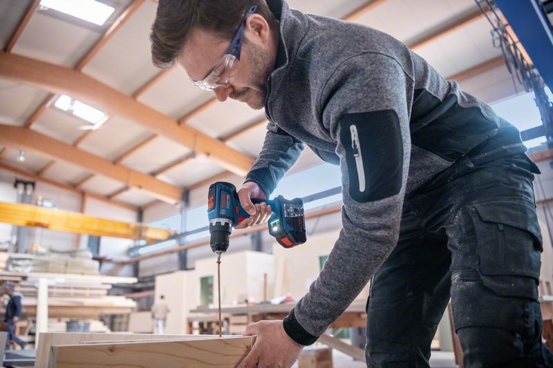 BOSCH 18V Akku Bohrschrauber GSR 18V-90 C mit 2x 5,0Ah Akkus