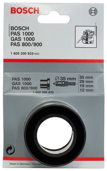 BOSCH Adapter für Bosch-Sauger, 35 mm, für Anschluss 19 mm Schlauch