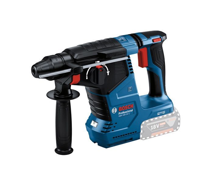 BOSCH Akku-Bohrhammer mit SDS plus GBH 18V-24 C