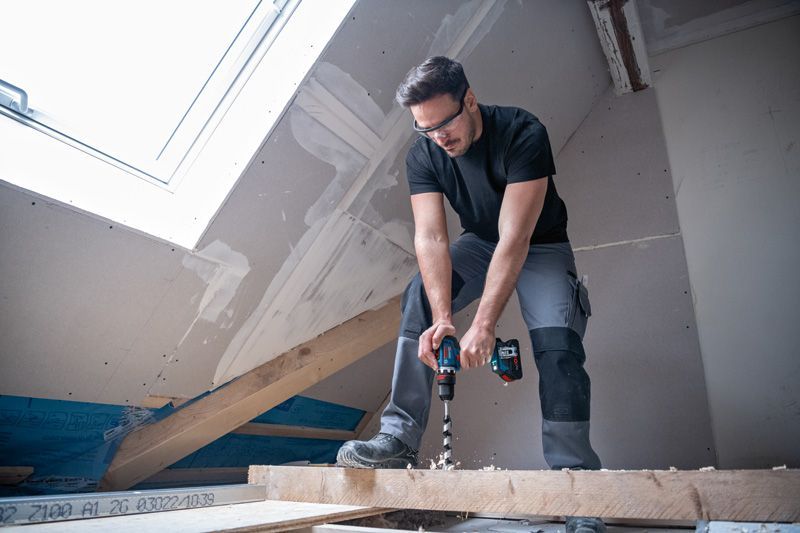 BOSCH Akku-Bohrschrauber GSR 18V-90 FC, 2 x Akku ProCORE18V 4.0Ah, Ladg. U. L-BOXX 136