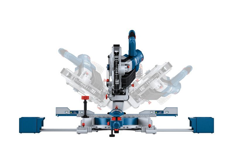 BOSCH Akku-Kapp- und Gehrungssäge BITURBO GCM 18V-216 D