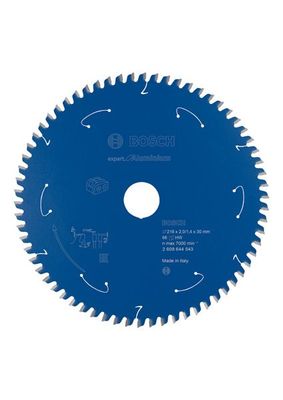 BOSCH Akku-Kreissägeblatt Expert for Aluminium, 216 x 2/1,4 x 30, 66 Zähne