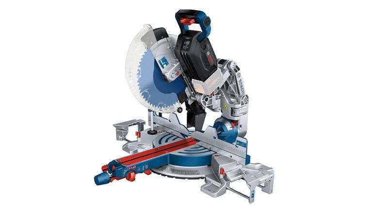 BOSCH Akku-Kapp- und Gehrungssäge BITURBO GCM18V-305 GDC
