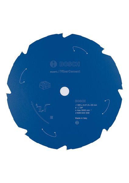 BOSCH Akku-Kreissägeblatt Expert for Fibre Cement, 305 x 2,2/1,6 x 30, 8 Zähne