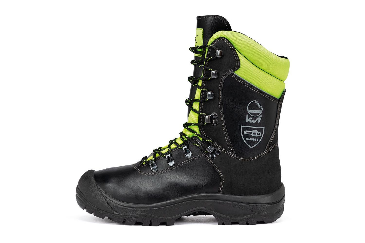 KÜBLER FOREST SCHNITTSCHUTZSTIEFEL S3 schwarz/warngelb 40