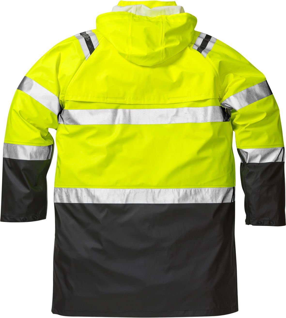 FRISTADS High Vis Regenmantel Kl. 3 4634 RS Größe 2XL