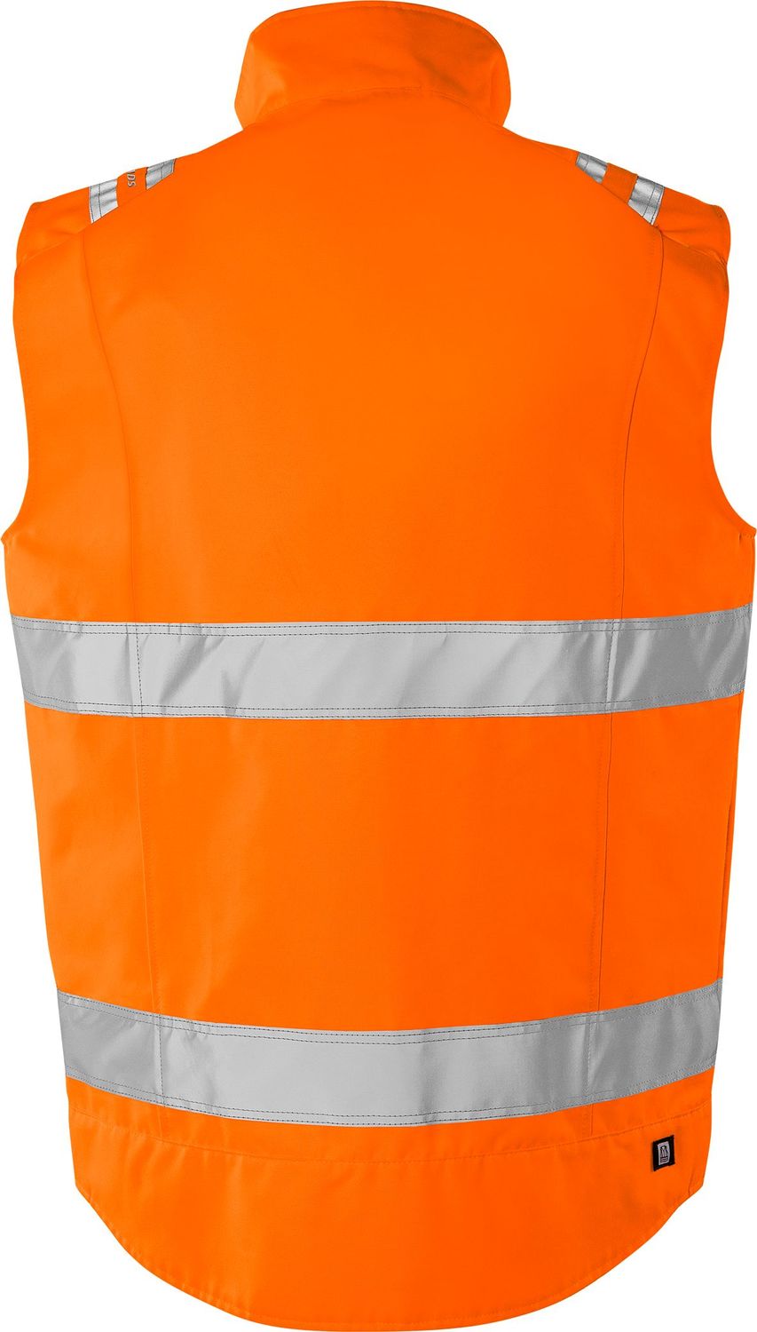 FRISTADS High Vis Green Weste Kl. 2 5067 GPLU Größe 3XL