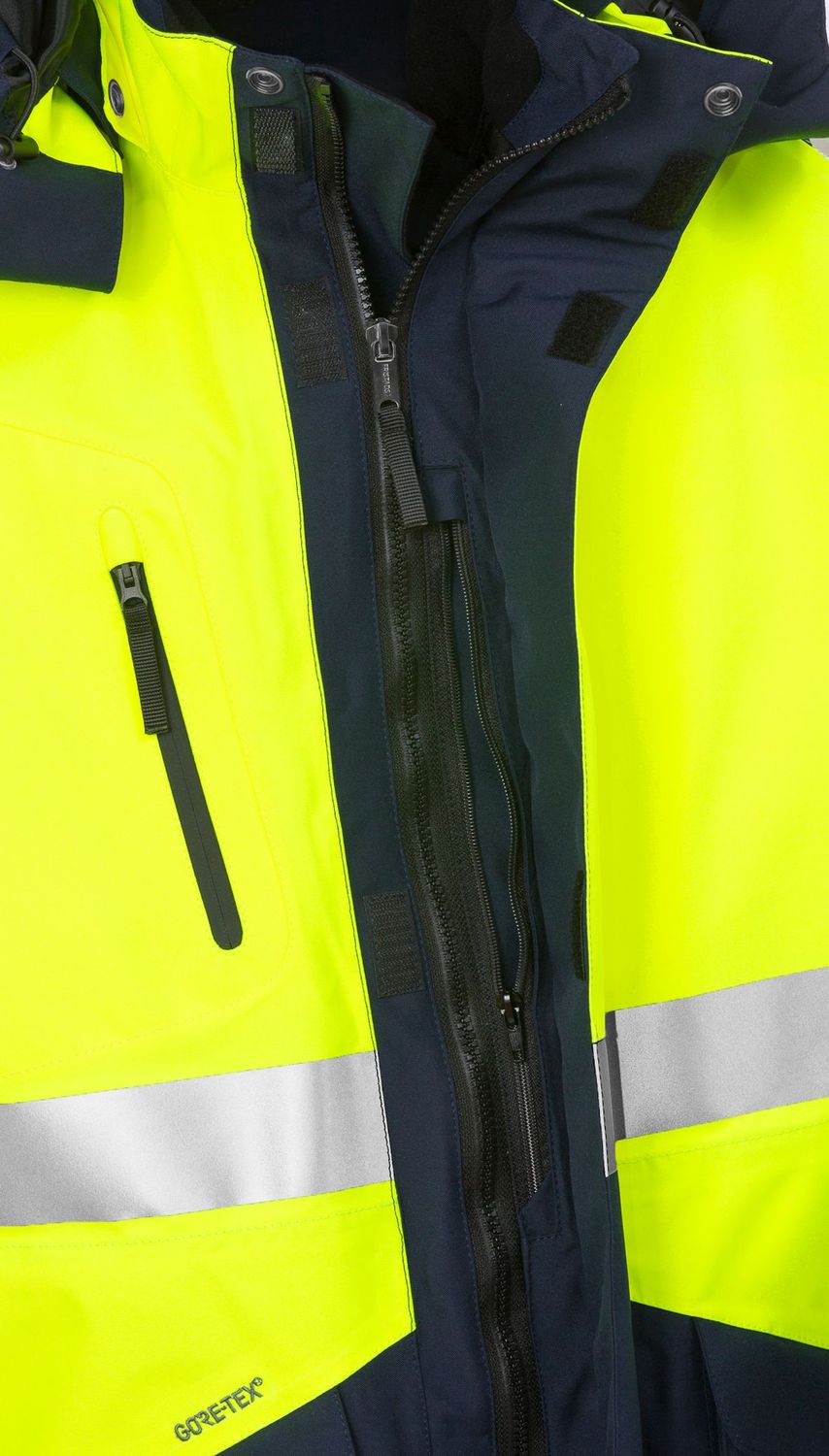 FRISTADS High Vis GORE-TEX 3-in-1 Winterparka Kl.3 4989 GXB Größe S