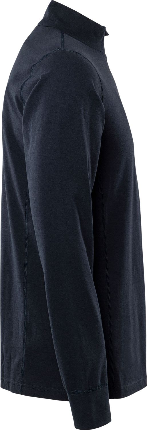 FRISTADS Flamestat Langarm Unterhemd Half Zip 7029 MOFN Größe S