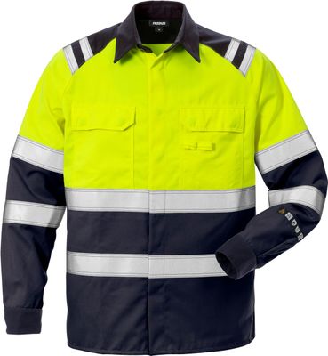 FRISTADS Flamestat High Vis Hemd Kl. 1 7051 ATS Größe XL