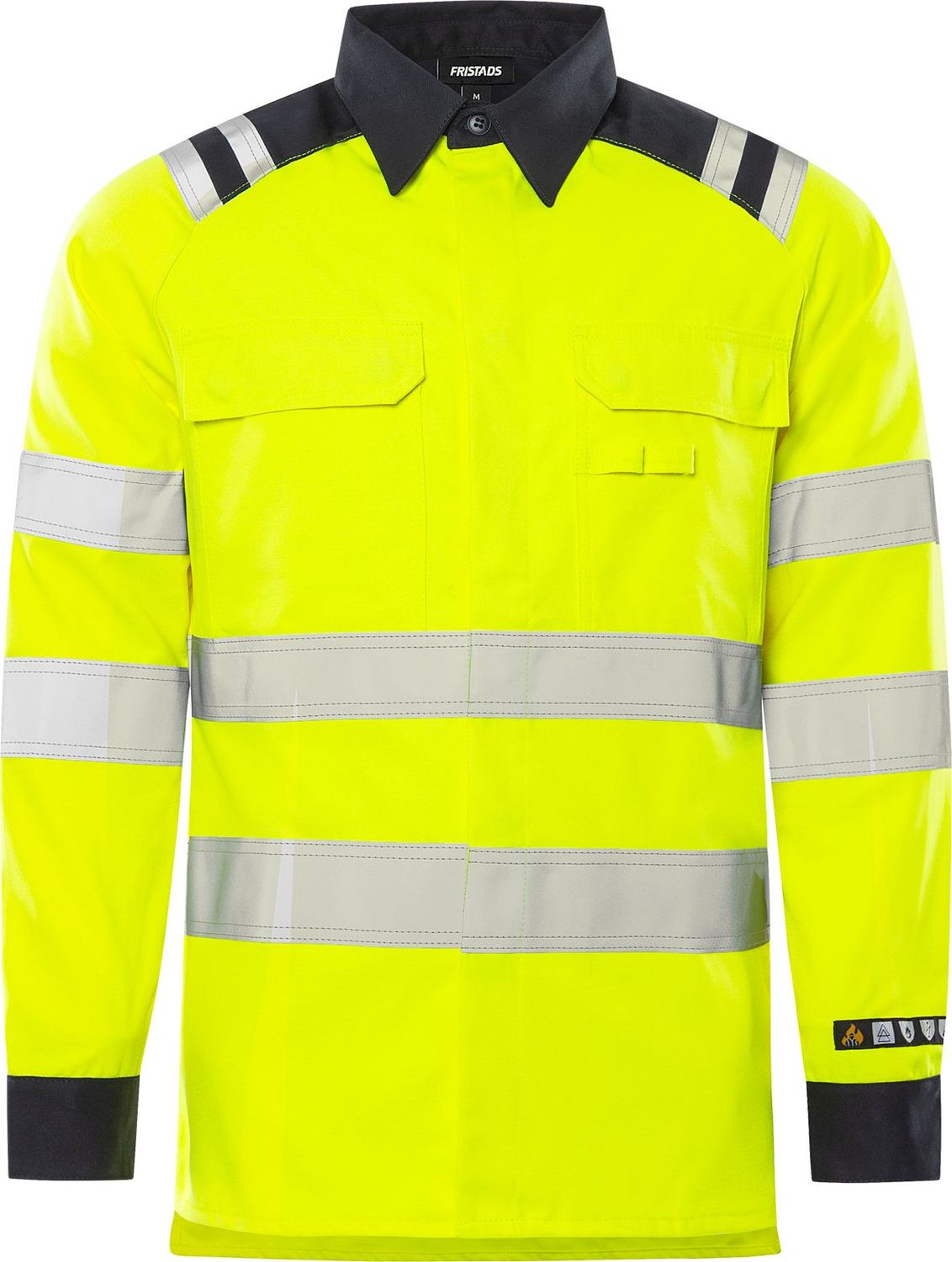 FRISTADS Flamestat High Vis Hemd Kl. 3 7050 ATS Größe 4XL