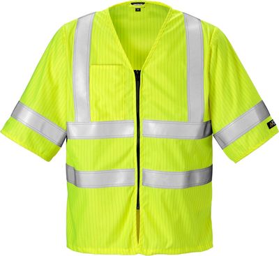 FRISTADS Flame High Vis Weste Kl. 3 5023 FHA Größe 2XS/XS