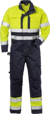 FRISTADS Flame High Vis Overall Kl. 3 8084 FLAM Größe XL