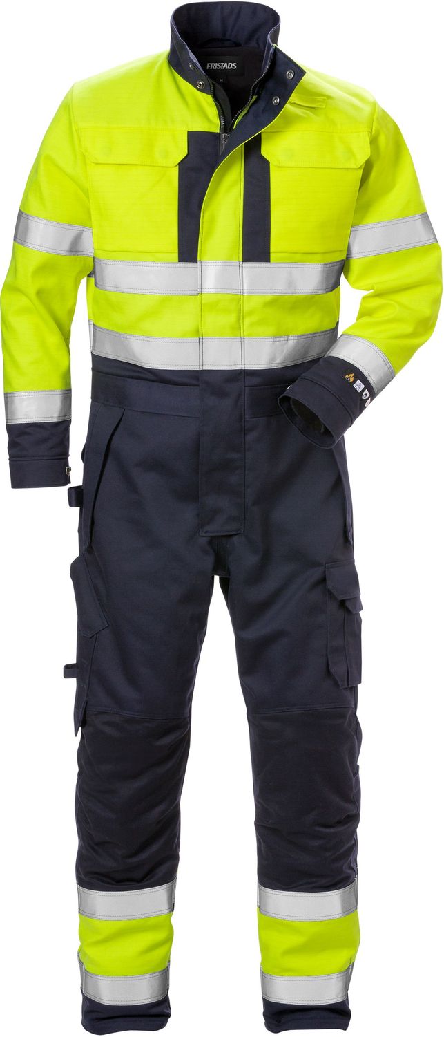 FRISTADS Flame High Vis Winteroverall Kl. 3 8088 FLAM Größe M