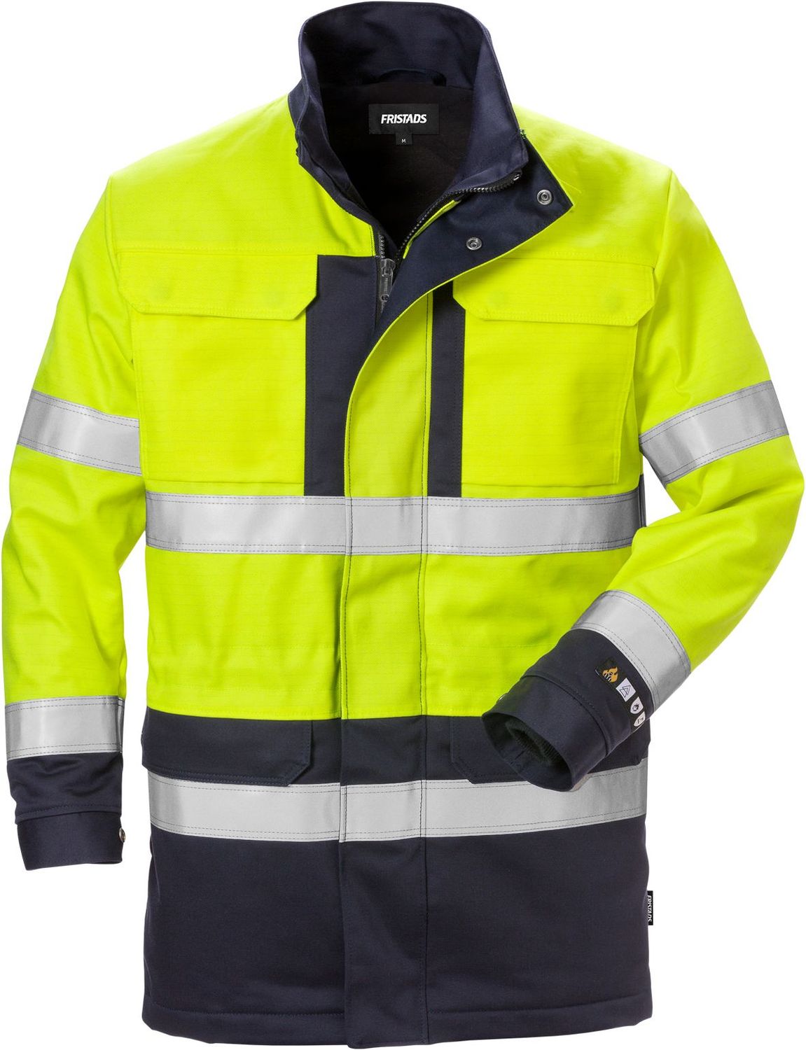 FRISTADS Flame High Vis Winterparka Kl. 3 4589 FLAM Größe 2XL