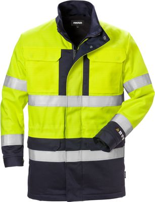 FRISTADS Flame High Vis Winterparka Kl. 3 4589 FLAM Größe 2XL