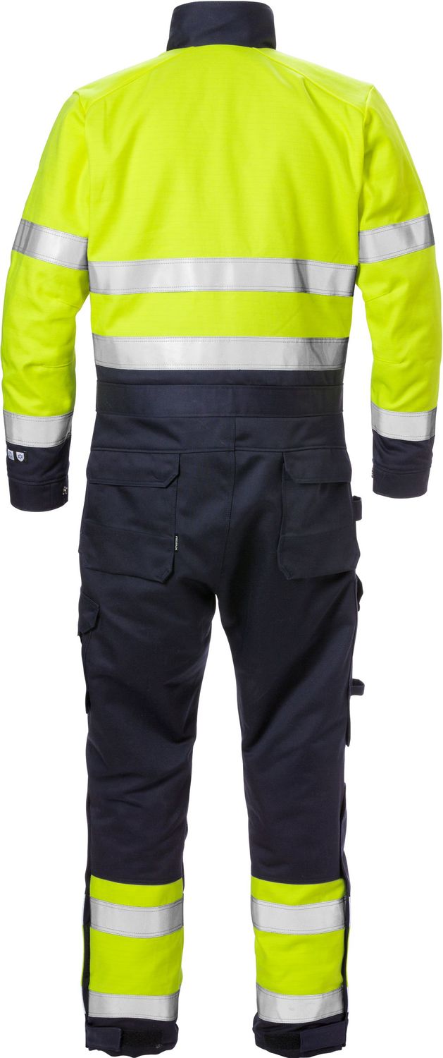 FRISTADS Flame High Vis Winteroverall Kl. 3 8088 FLAM Größe M