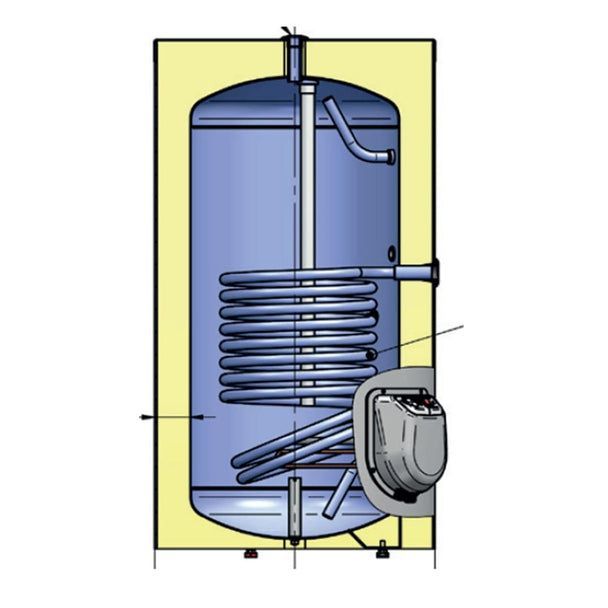 FOTHERMO 200 l Solar Standspeicher
