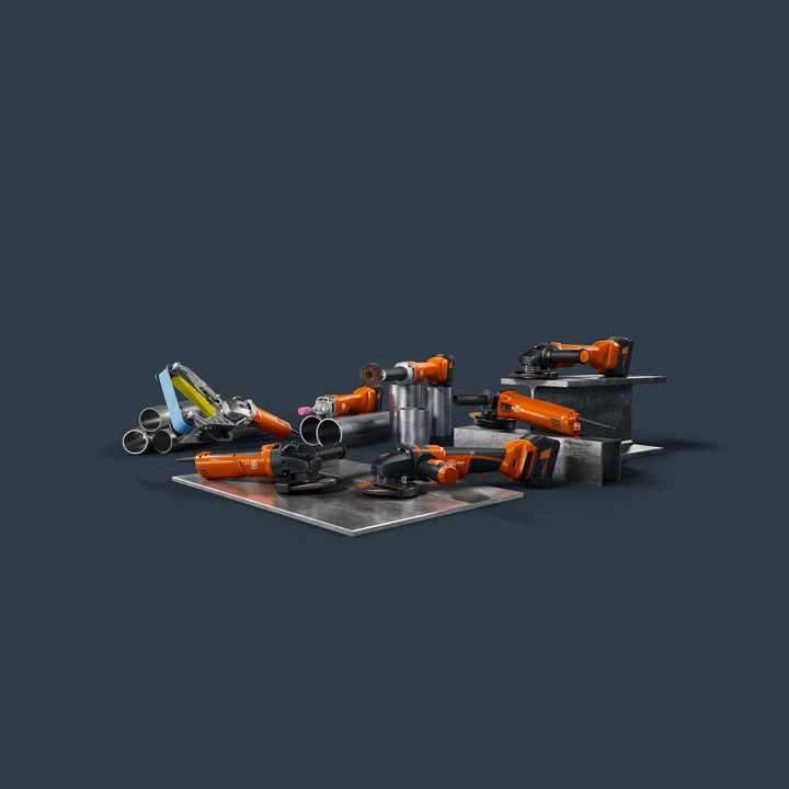 FEIN Akku-Winkelschleifer Ø 125 mm  CCG 18-125-12 AS