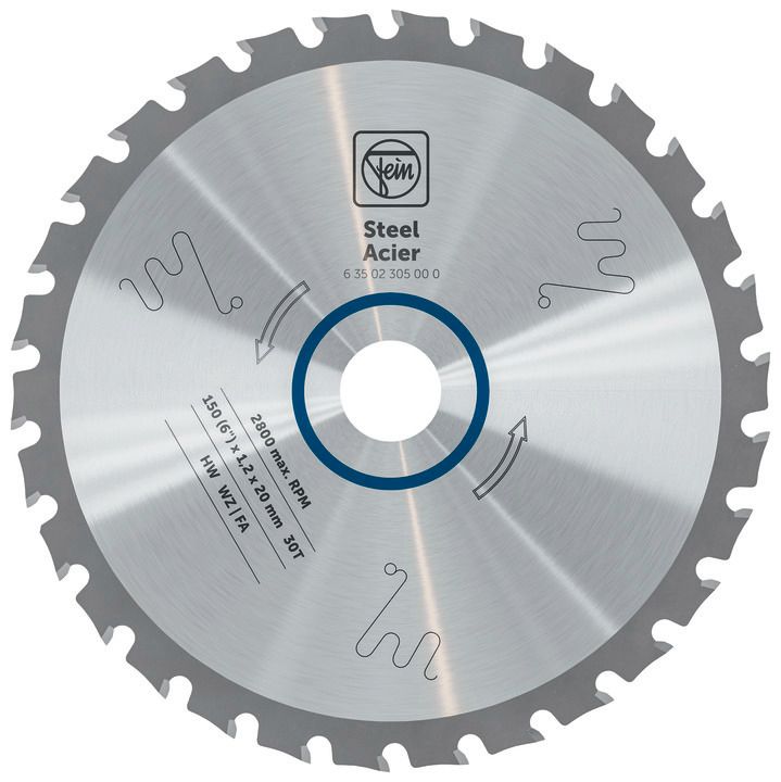 FEIN Handkreissägeblatt für Stahl 150 mm