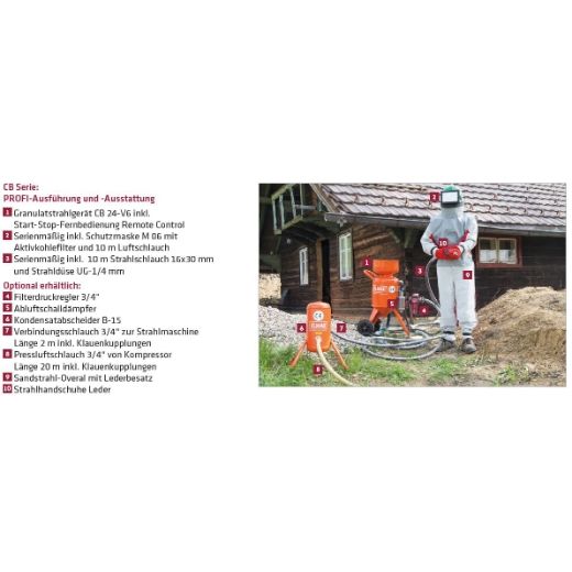 ELMAG Sandstrahlgerät Modell CB 24-V2