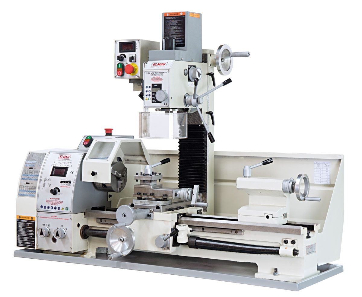 ELMAG Universal Dreh- und Fräskombination SUPERTURN 700/140 Vario