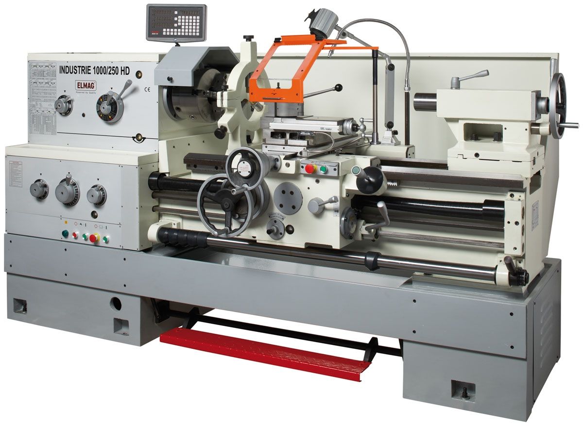 ELMAG Universal-Drehmaschine INDUSTRIE 3000/250 HD