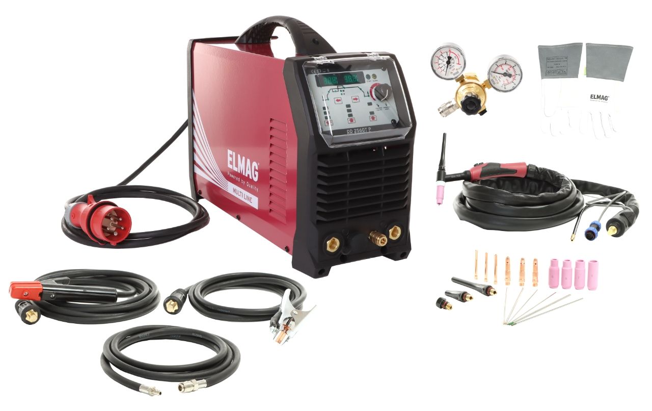 ELMAG WIG-/TIG DC-Schweißinverter DD 2560T P ECO-SET-G