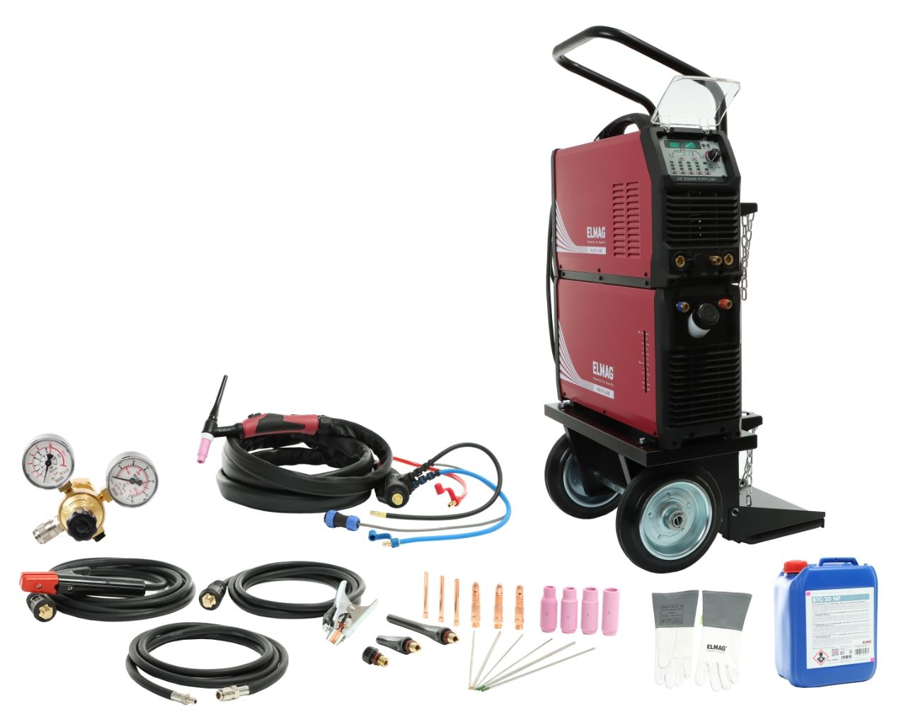 ELMAG WIG-/TIG AC/DC-Schweißinverter AD 2060M P/PFC/MV ECO-SET-W