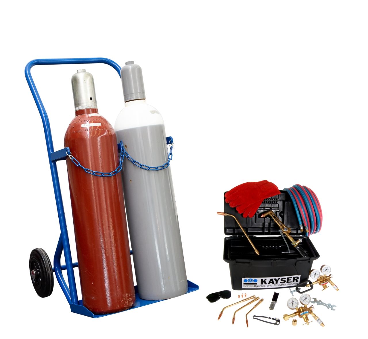 ELMAG AUTOGEN-Komplett-Set Montagebox KE 17/5m - Set / 20 l