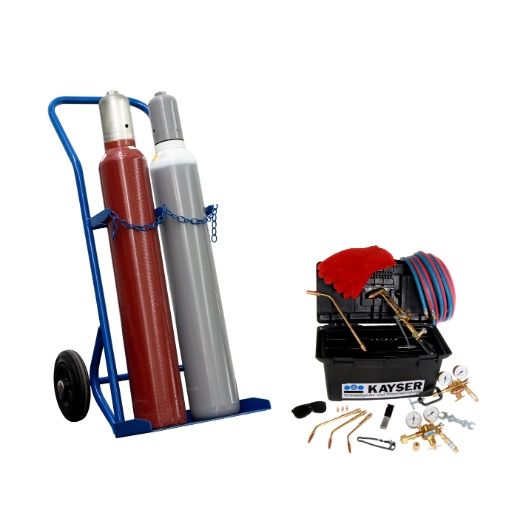 ELMAG AUTOGEN-Komplett-Set Montagebox KE 17/5m - Set / 10 l