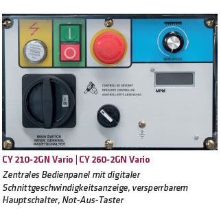 ELMAG Gehrungs-Bandsägemaschine Modell CY210-2GN VARIO