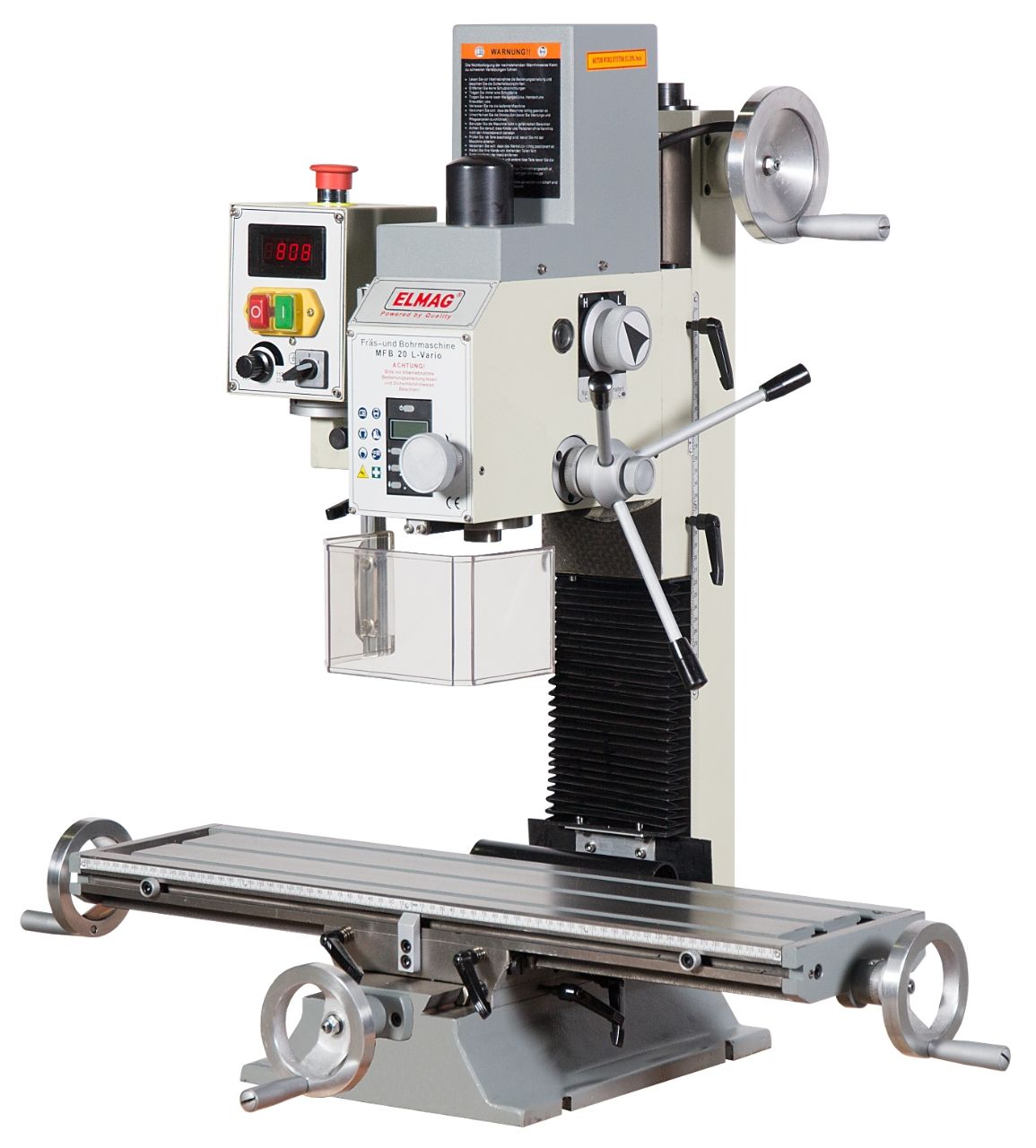 ELMAG Getriebe Fräs- und Bohrmaschine MFB 20-L Vario