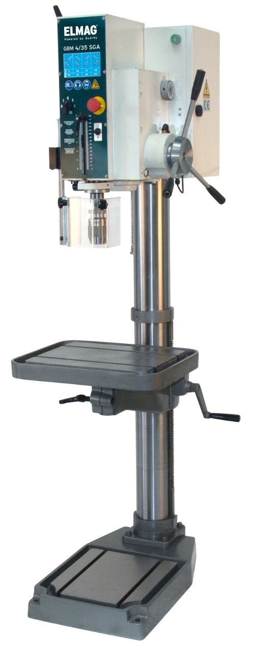 ELMAG Getriebe-Säulenbohrmaschine GBM 4/35 SGA
