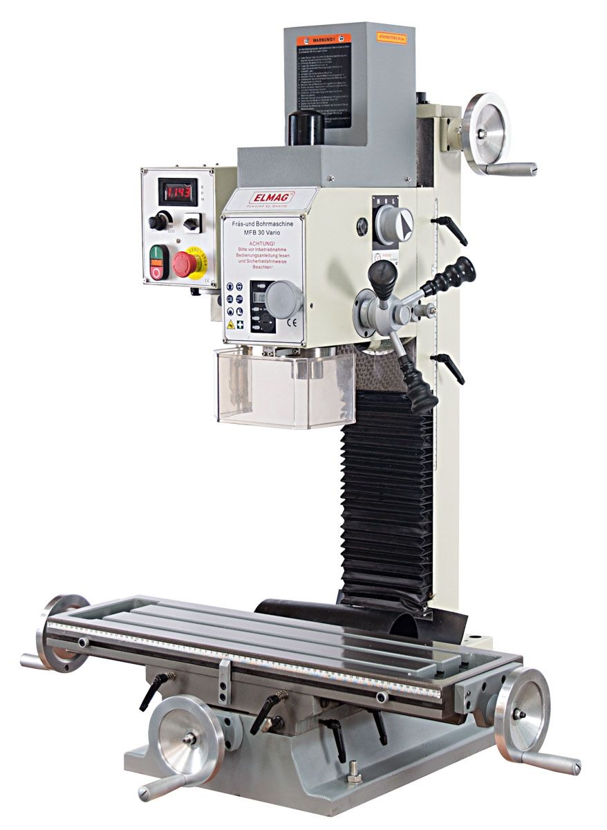 ELMAG Getriebe Fräs- und Bohrmaschine MFB 30-L Vario