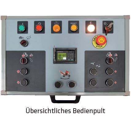ELMAG Hydraulische 3-Walzen Rundbiegemaschine AHK 2100x8,0mm