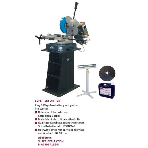 ELMAG Metall-Kreissägemaschine MKS 300 RLSS-N - SUPER-SET-AKTION