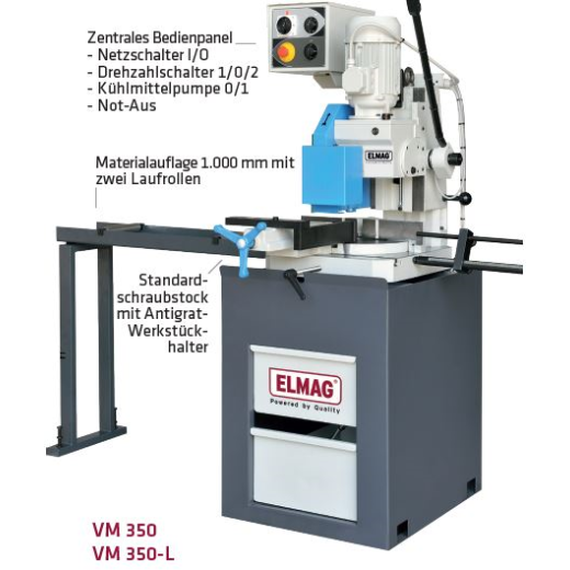 ELMAG Metall-Kreissägemaschine VM 350-L