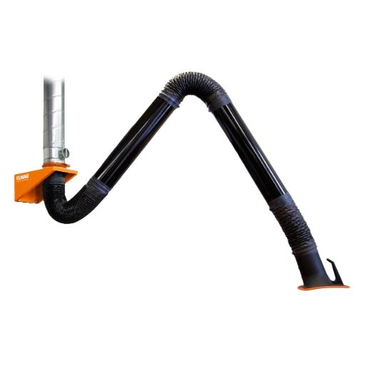 ELMAG Absaugarm in Rohrausführung