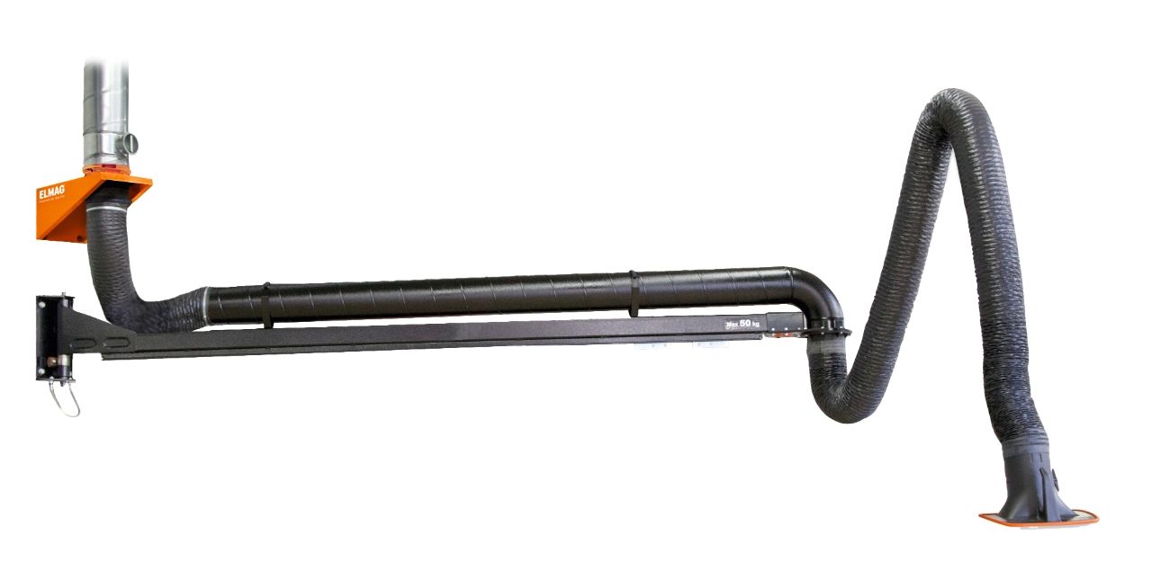 ELMAG Absaugarm  in Schlauchausführung