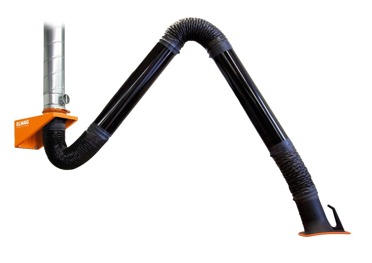 ELMAG Absaugarm in Rohrausführung