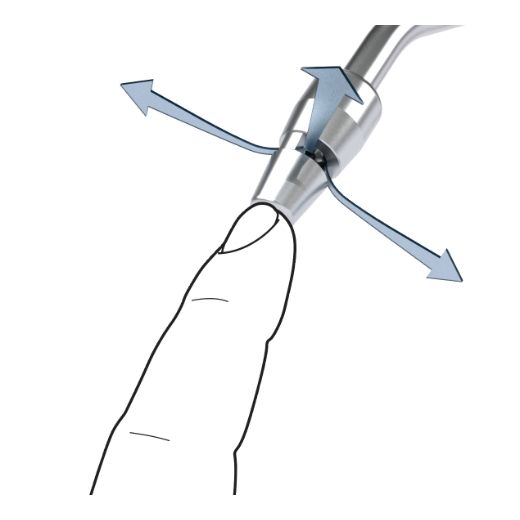 ELMAG Ausblaspistole JWL TURBO, Ø 8mm Rohr