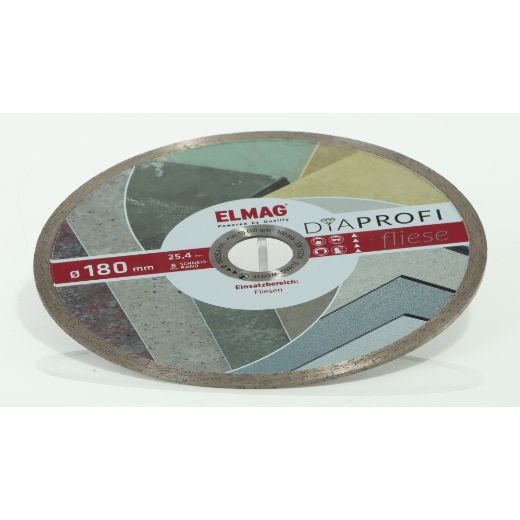 ELMAG DiaProfi-Diamantscheibe FLIESE 180mm