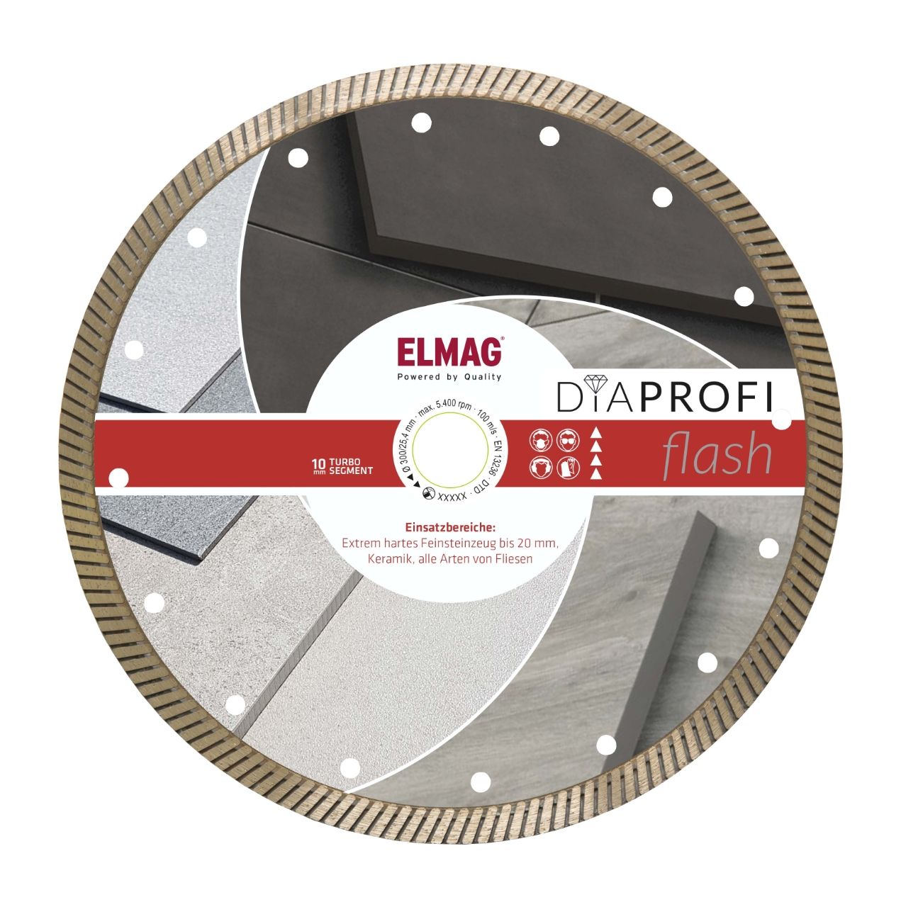 ELMAG DiaProfi-Diamantscheibe FLASH 350mm