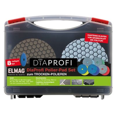 ELMAG DiaProfi-Polierpad - SET Ø100mm