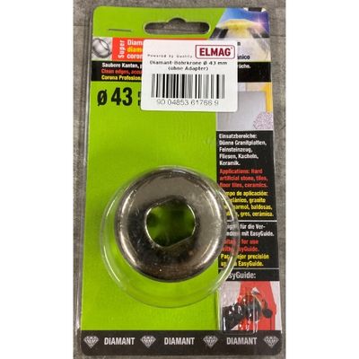 ELMAG Diamant-Bohrkrone Ø 43 mm